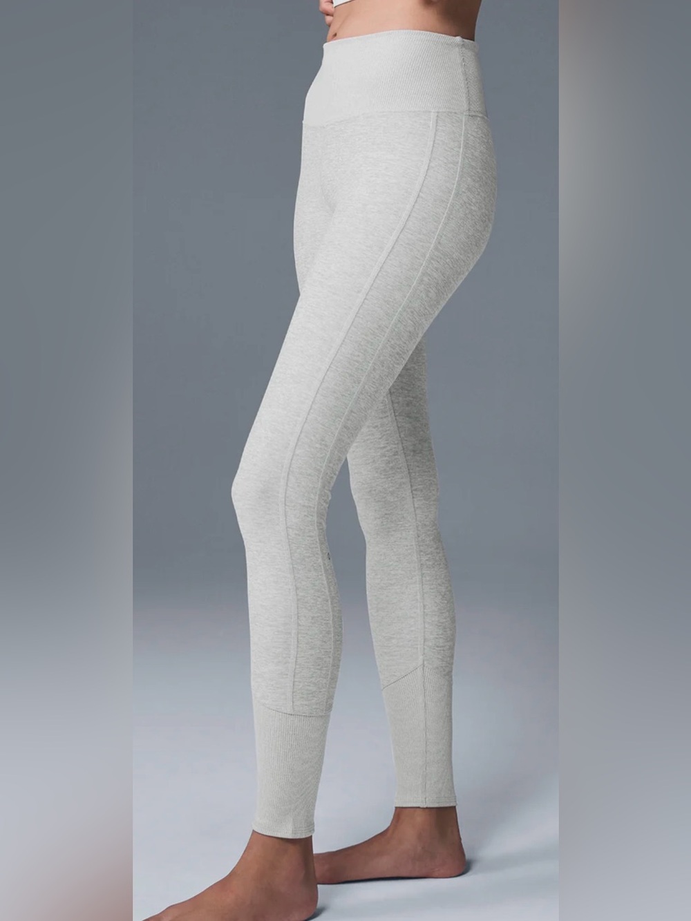 Alo Yoga High-Waist Alosoft Lounge Leggings, size Small - Picture 4 of 10